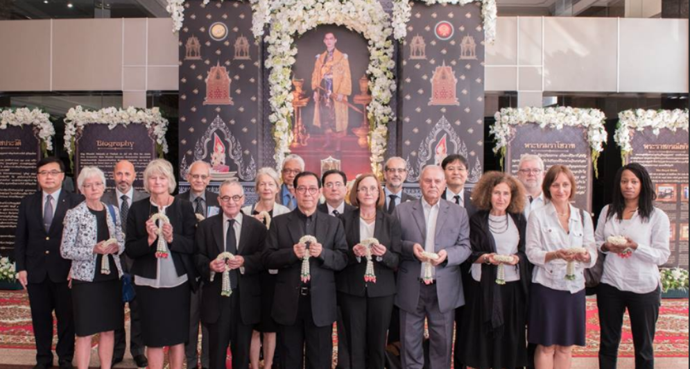 Global dignitaries pay homage before 82nd IAU Board Meeting Global dignitaries pay homage before 82nd IAU Board Meeting